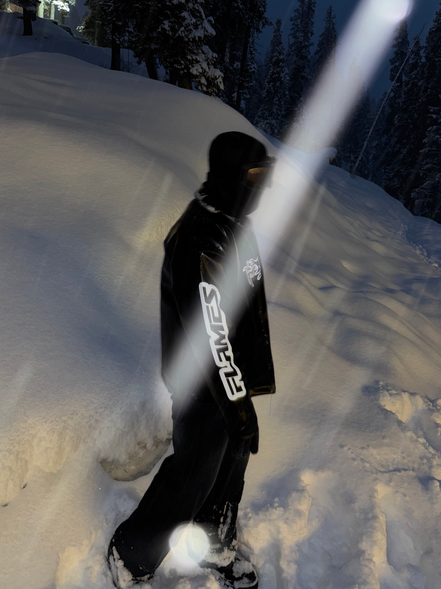 BLACK LEATHER RACING JACKET