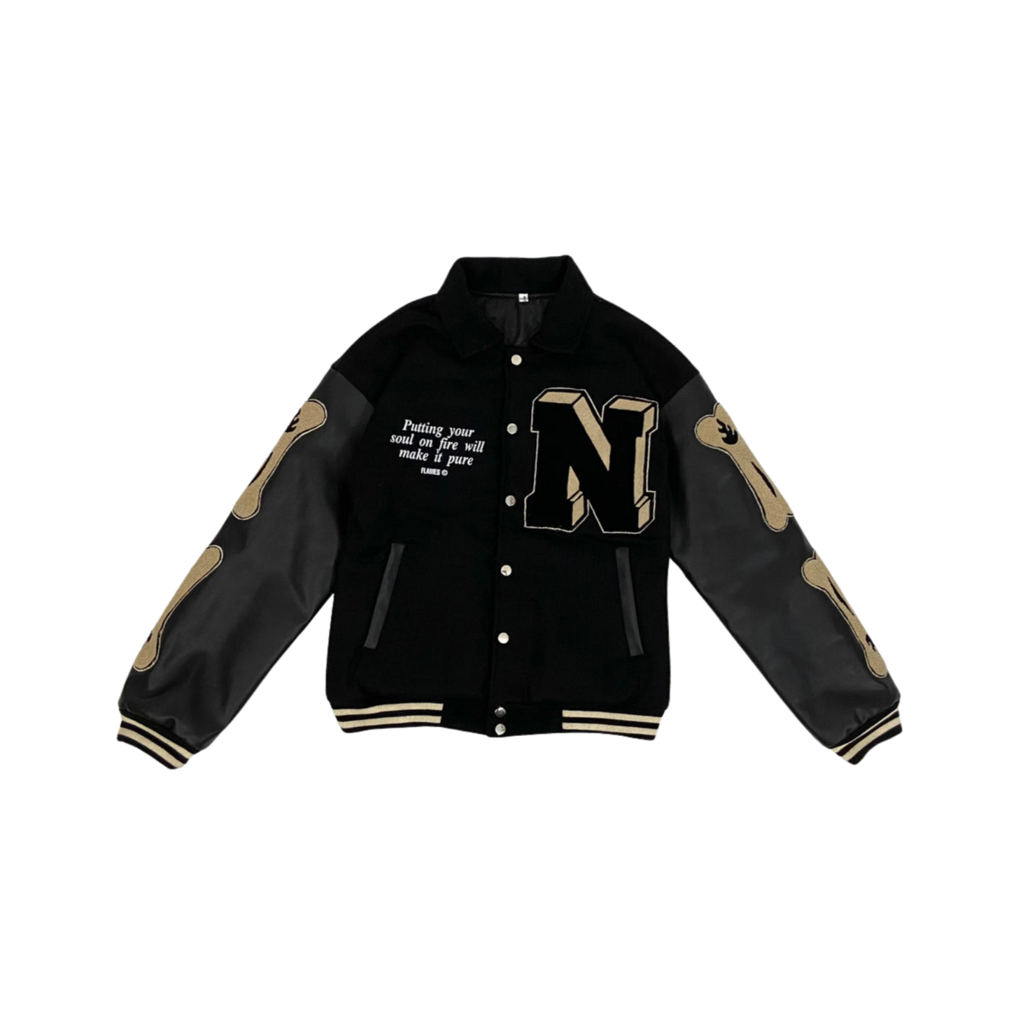 Bones varsity jacket