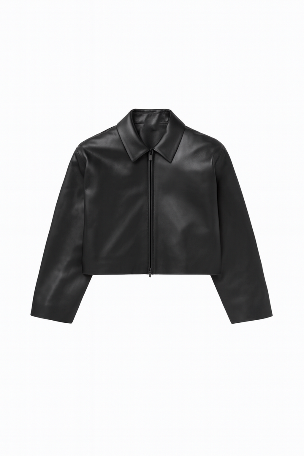 BLACK LEATHER JACKET