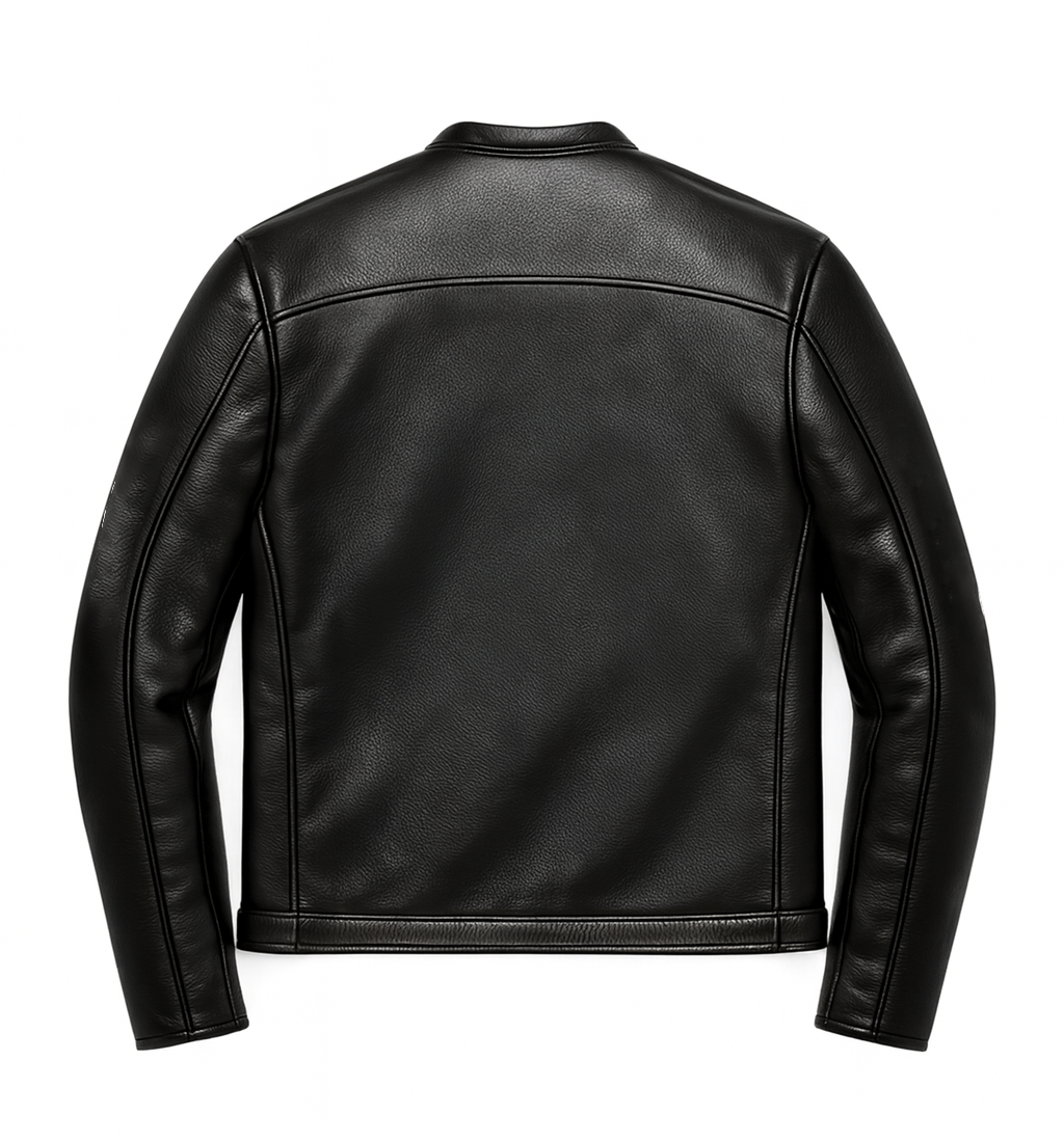 BLACK-WHITE RACING JACKET