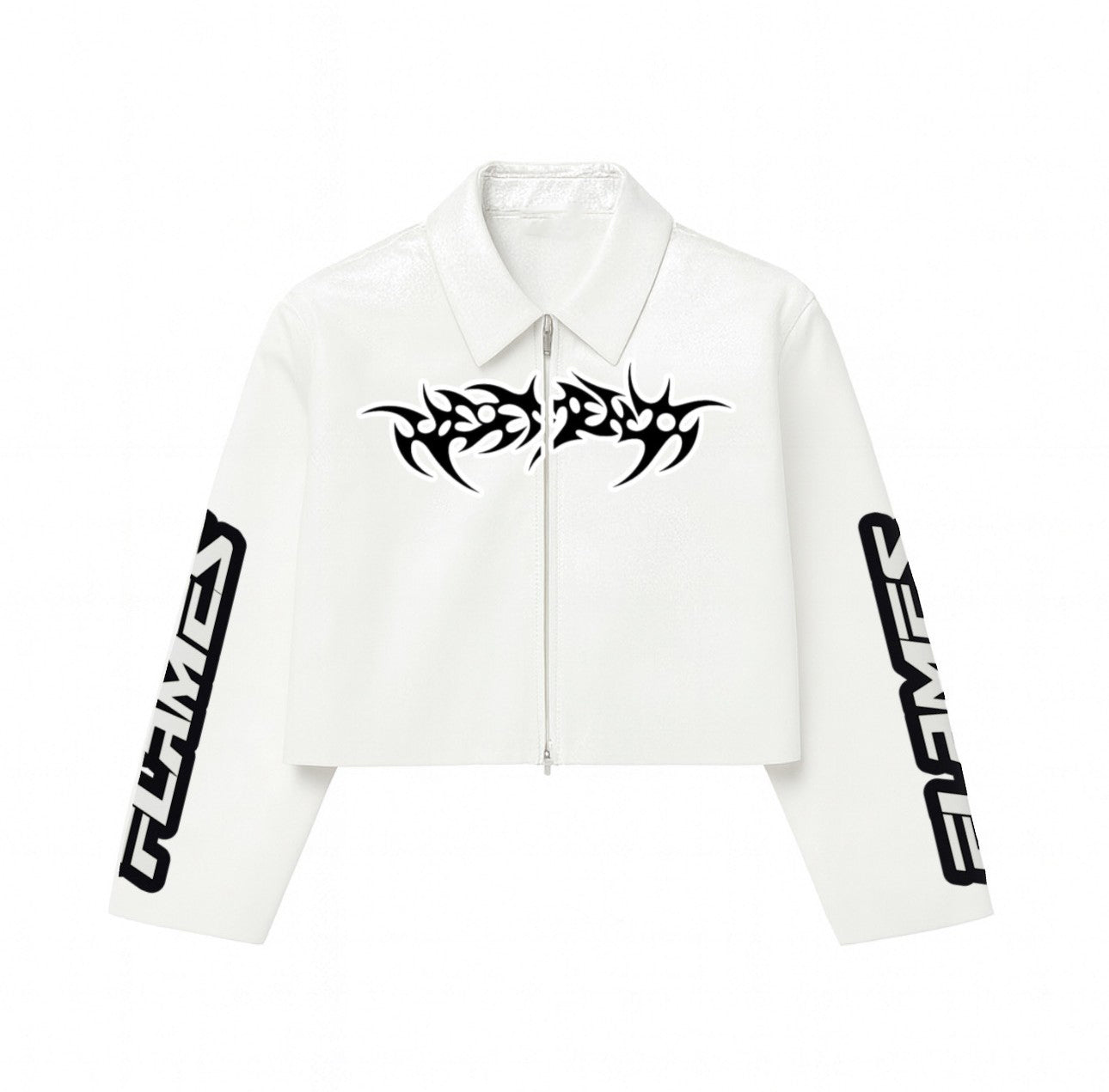 WHITE RACING JACKET