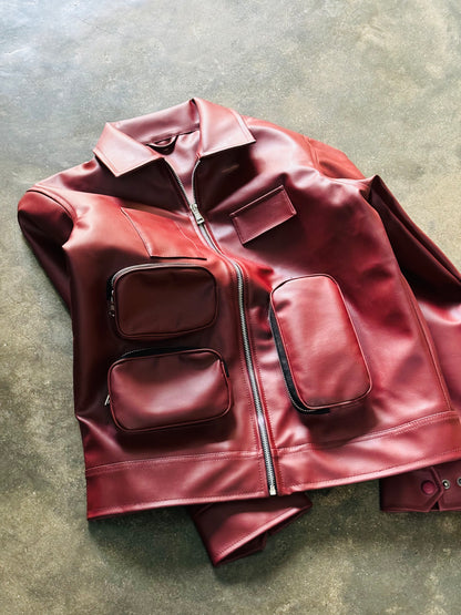 (Utility) Jacket (MAROON)