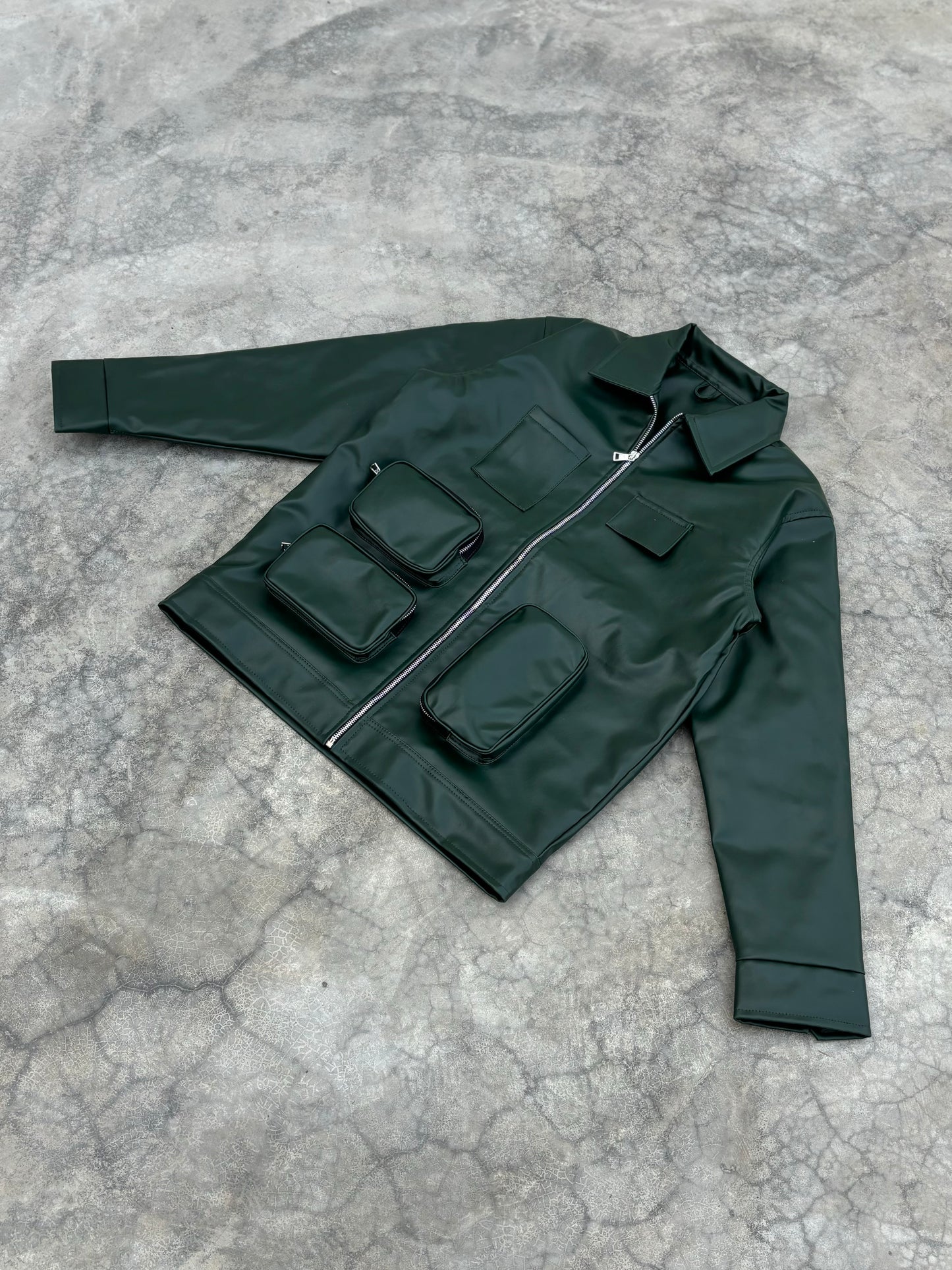 (UTILITY) JACKET GREEN