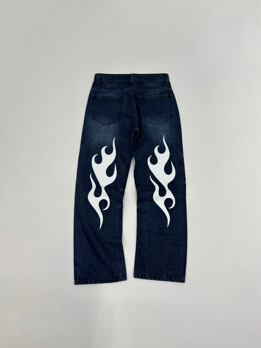 FLAMES DENIM CARGOS