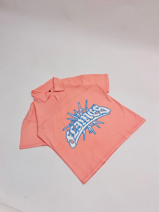 A WASHED PINK POLO