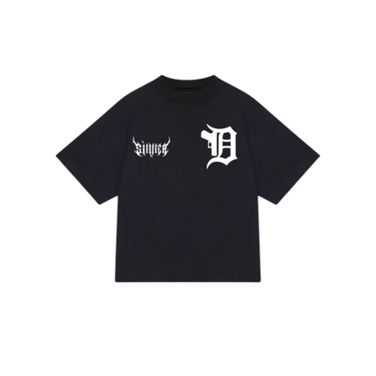 "SINNER"  OVERSIZED T-SHIRT