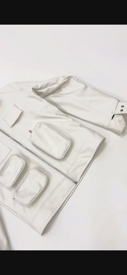 (UTILITY) JACKET (NATURAL WHITE)